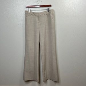 Express Tan Editor Wide Leg Trousers